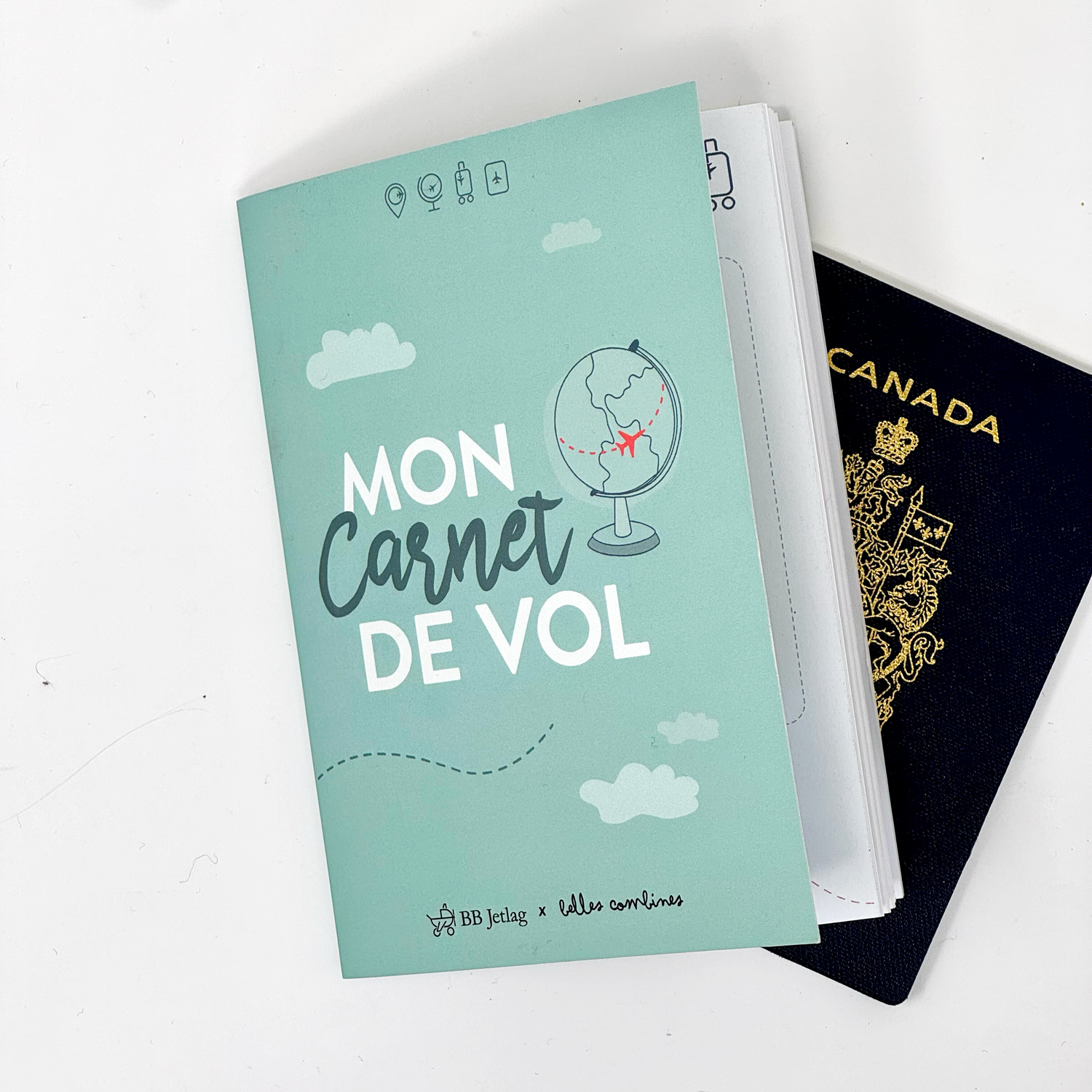 Carnet de vol BB Jetlag x Belles Combines