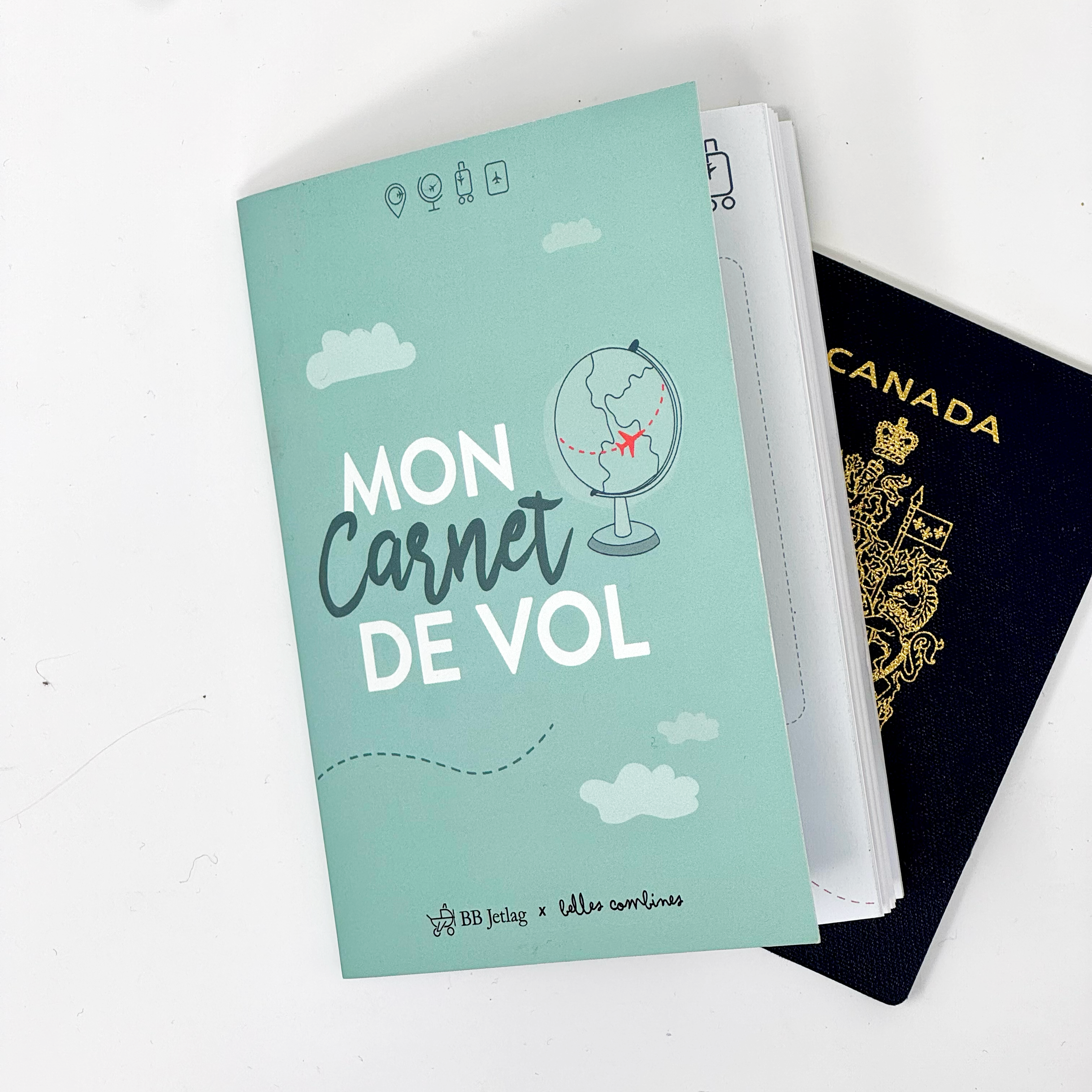 Carnet de vol BB Jetlag x Belles Combines