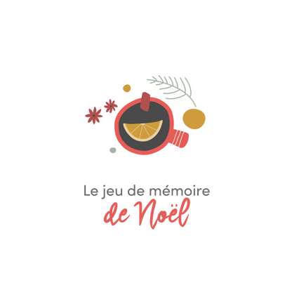 Jeu de mémoire de Noël