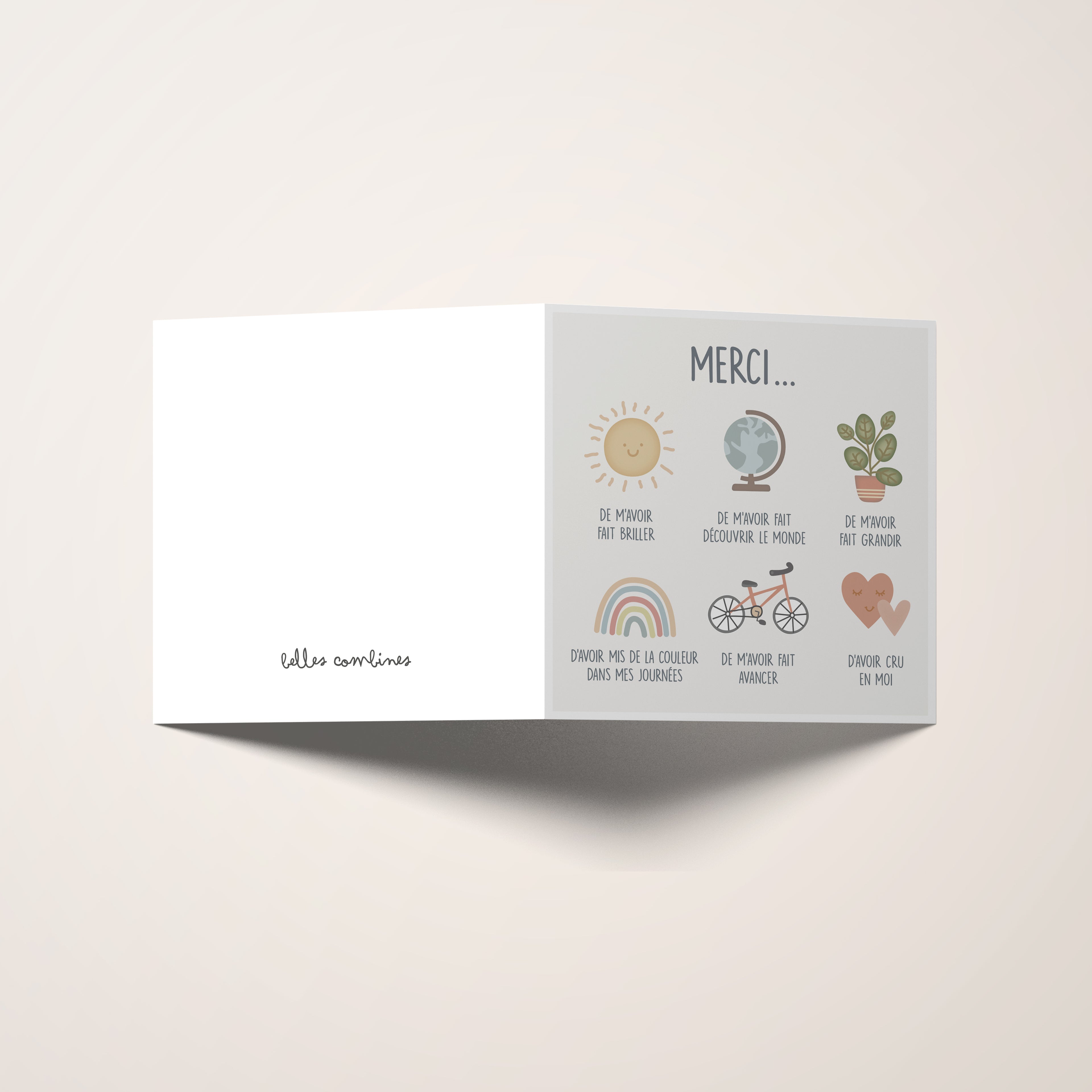 Carte de souhaits pour un.e enseignant.e en Or!