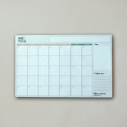 Monthly Family Planner - COLOR VERSION