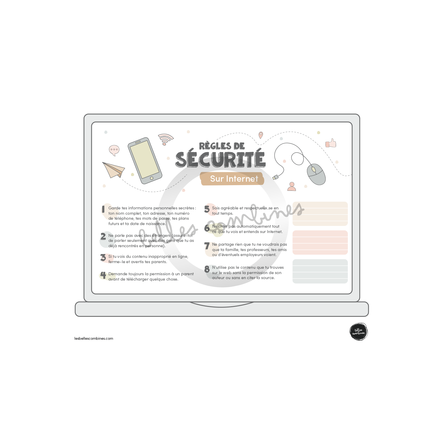 Règles de sécurité Sur Internet
