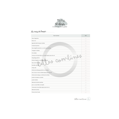 50 things to give away or throw away