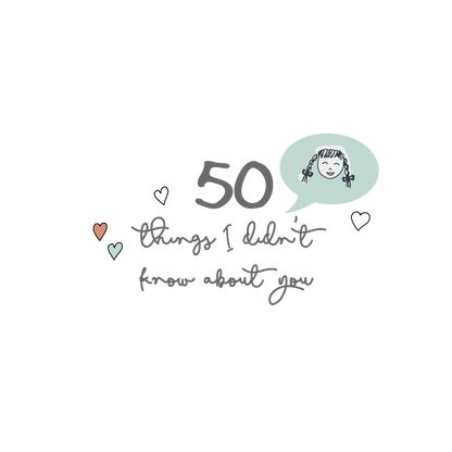 English version of the logo of 50 things I didn&