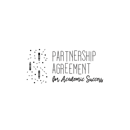 English version of the logo of the partnership agreement for academic success document made by Les Belles Combines