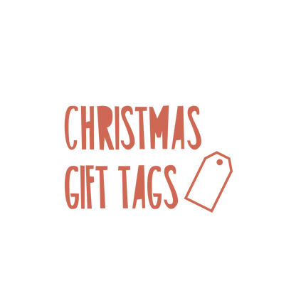 English version of the christmas gift tags made by Les Belles Combines