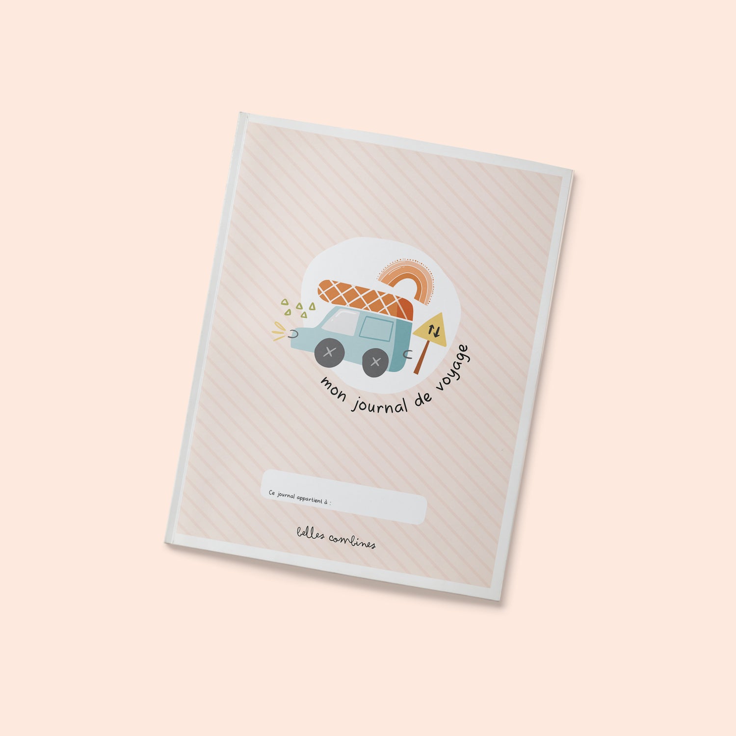 Downloadable practical guide for the parent + printed travel diary for the child