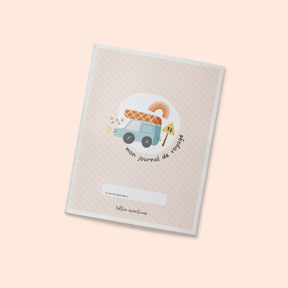 Downloadable practical guide for the parent + printed travel diary for the child