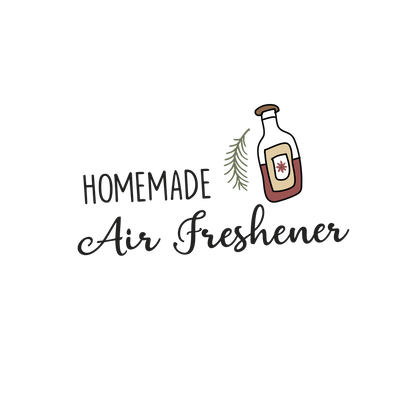 English version of the logo of the homemade air freshener recipe to print made by Les Belles Combines