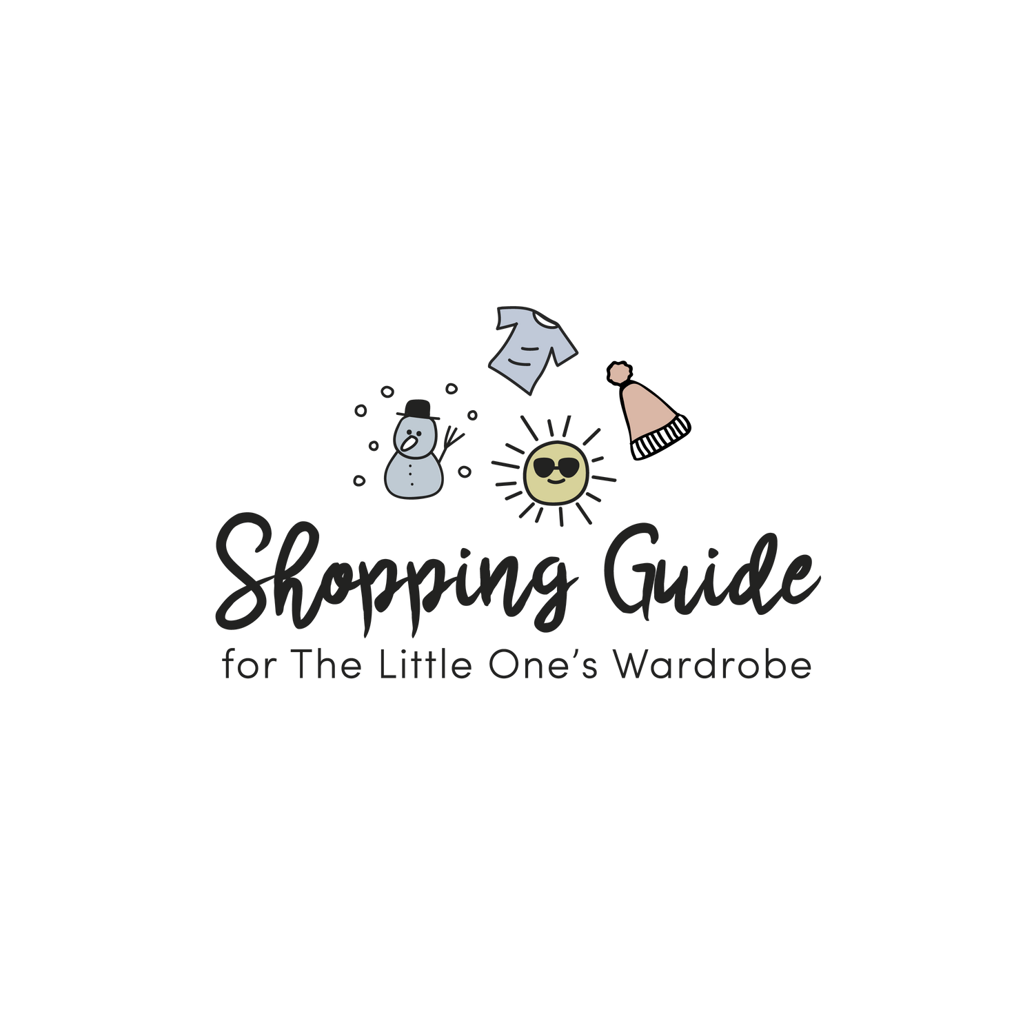 English version of the logo of the shopping guide for the little one&