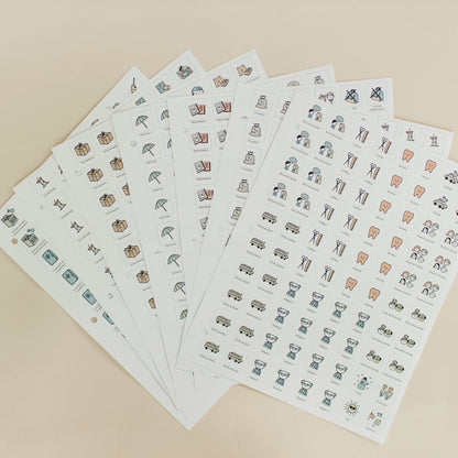 Complete set of family organization