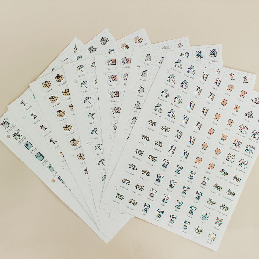 Stickers - I organize my family life