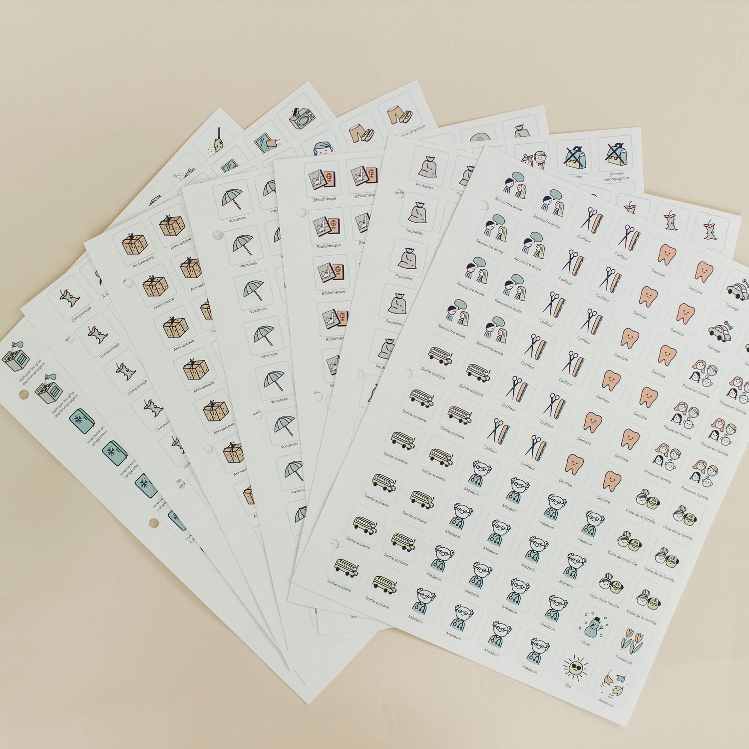 Stickers - I organize my family life