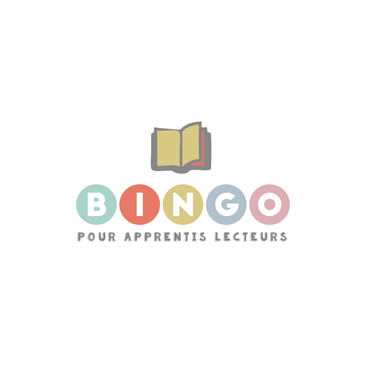 Version française du logo du bingo pour apprentis lecteurs Les Belles Combines