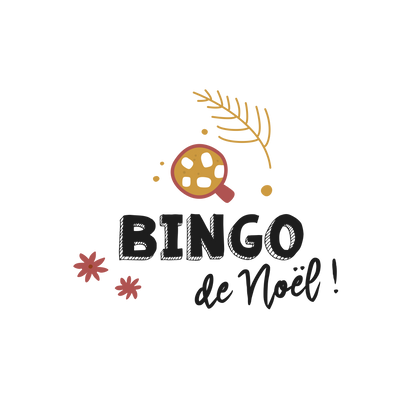 Version française du logo du Bingo de Noël Les Belles Combines