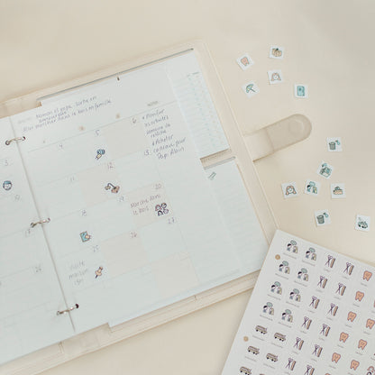 Complete set of family organization