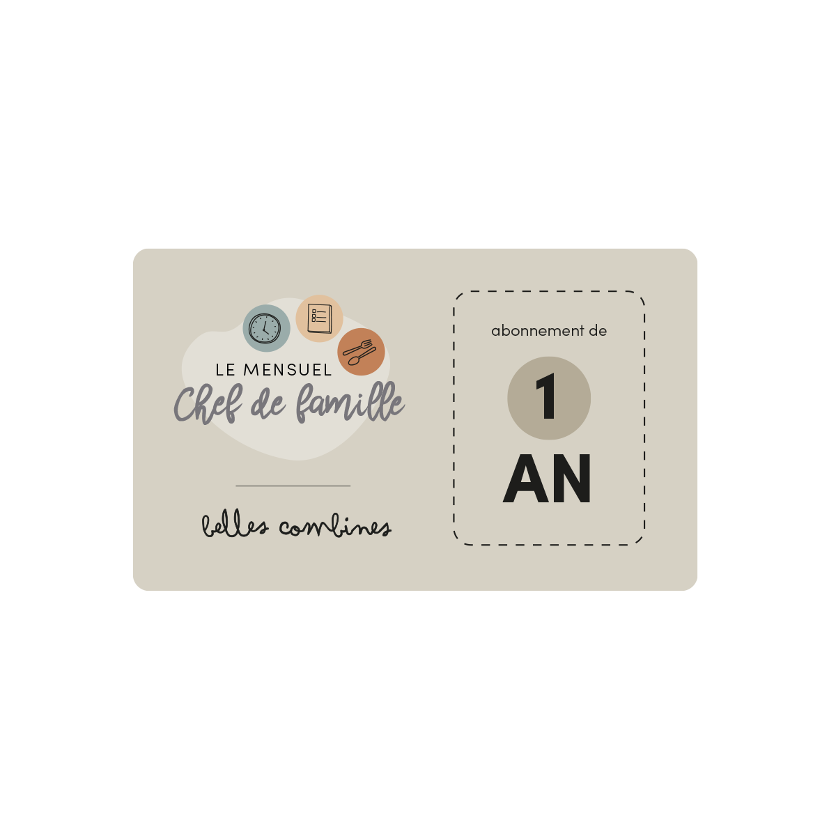 One year subscription