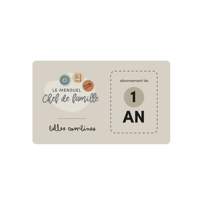 One year subscription