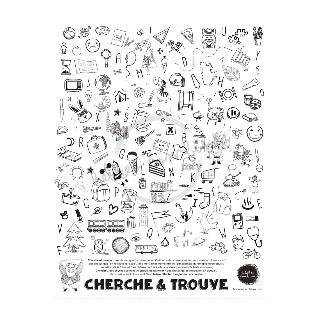 Aperçu du Cherche et trouve Les Belles Combines