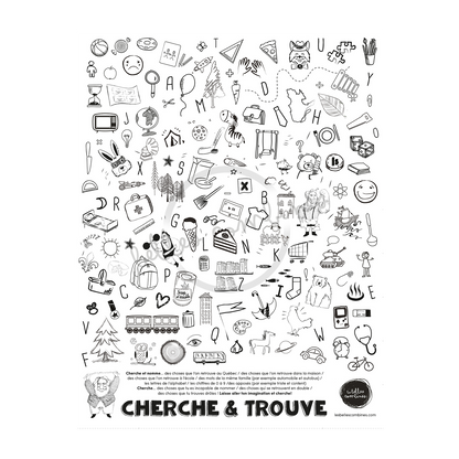 Aperçu du Cherche et trouve Les Belles Combines