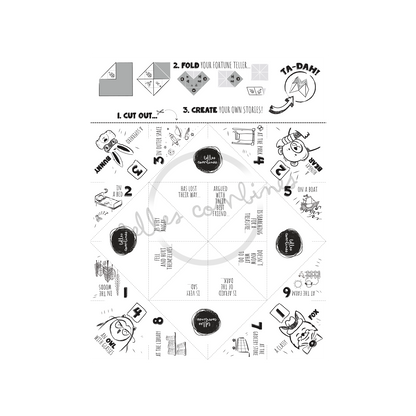 English version of the story teller to tell stories document made by Les Belles Combines