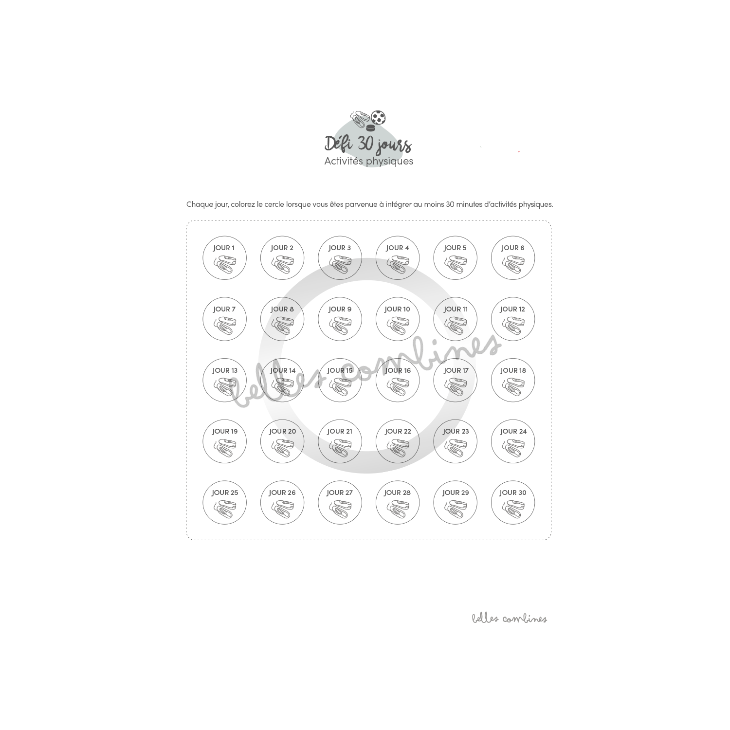 Défi 30 jours d&