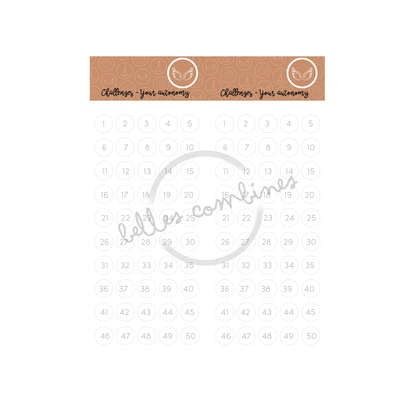 English version of the document to print Our family challenges for autonomy made by Les Belles Combines