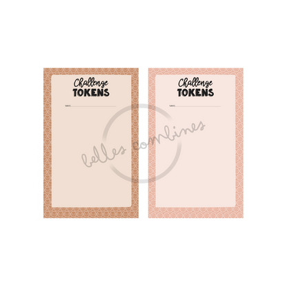 English version of the document to print Our family challenges made by Les Belles Combines