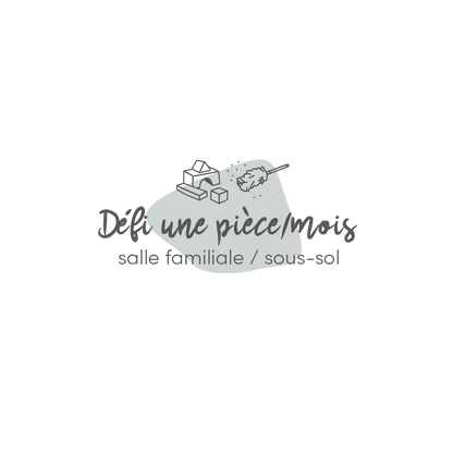 Challenge 1 piece/month basement