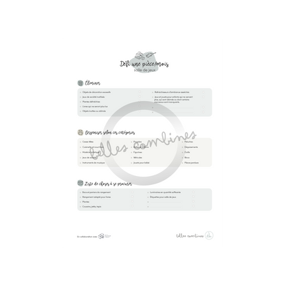 1 piece/month vestibule challenge