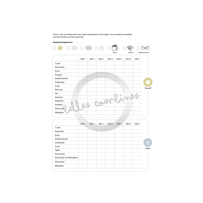 I pack my bags alone