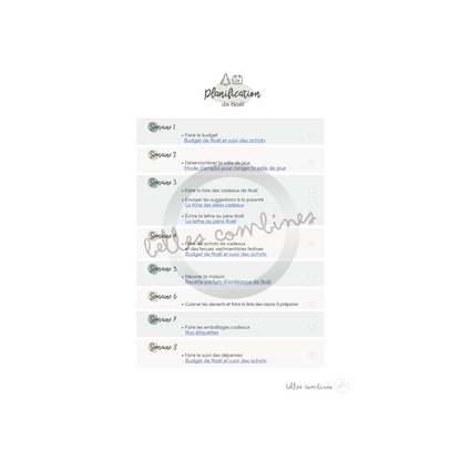Guide de planification pour Noël