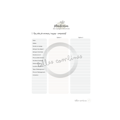 Vacation Planning Guide