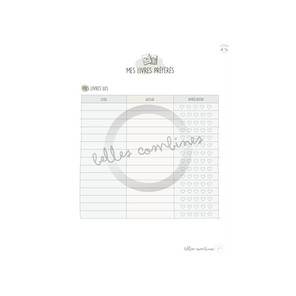 Reading Tracking - Kids