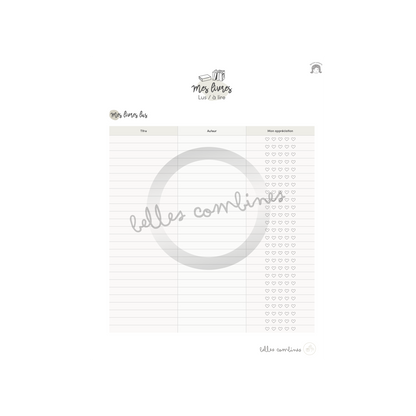 Reading tracking - Parents