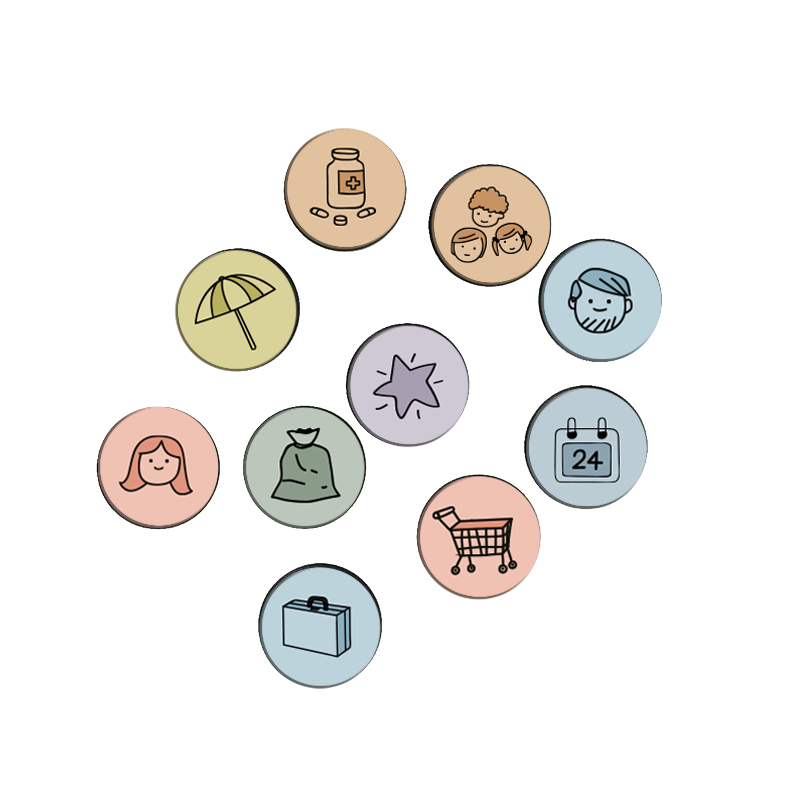 Aperçu des mini magnétos Les Belles Combines