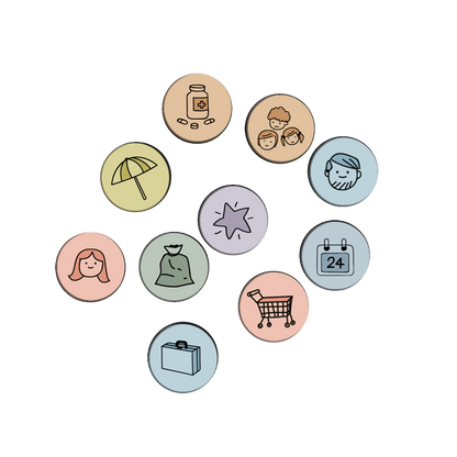 Aperçu des mini magnétos Les Belles Combines