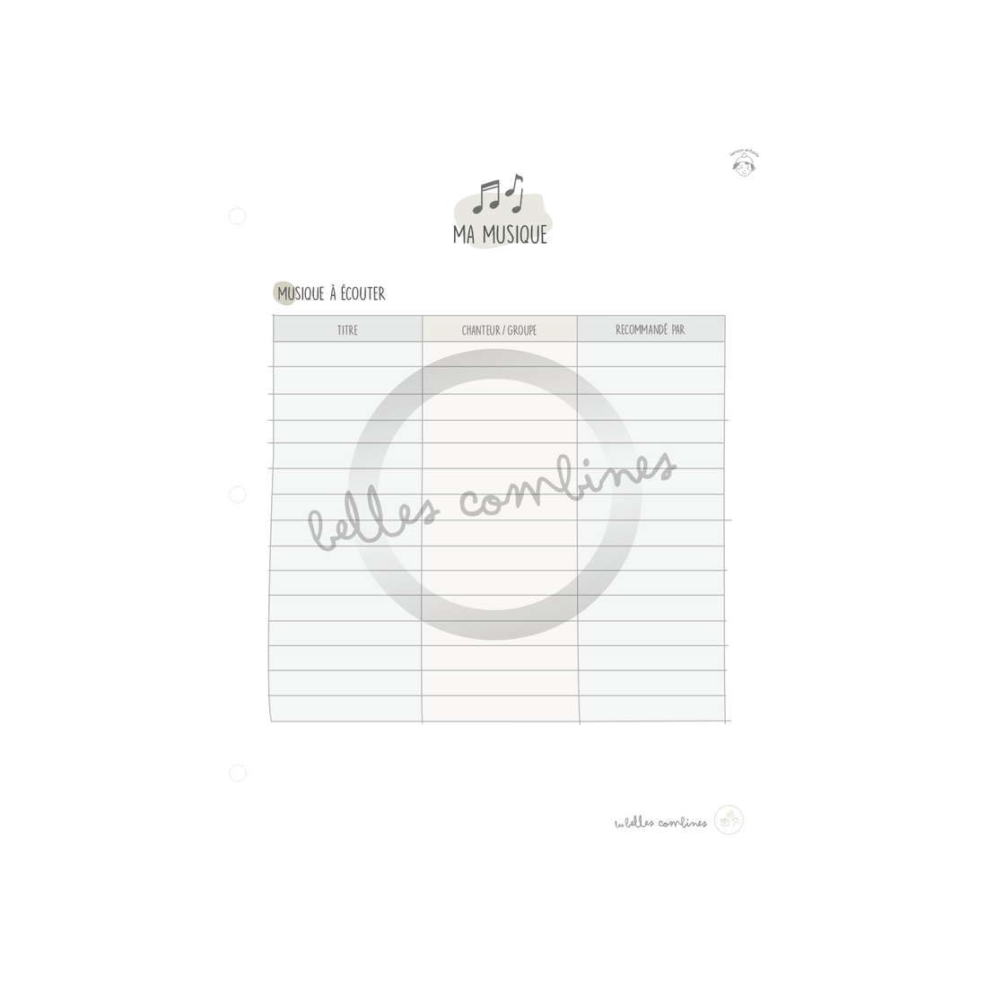 Our musical suggestions - Children