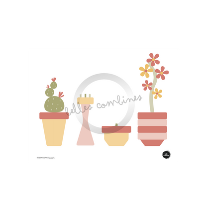 Mes napperons de pâte à modeler