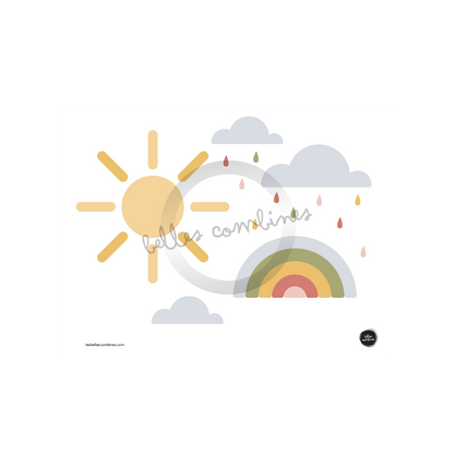 Mes napperons de pâte à modeler