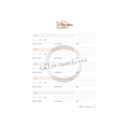 Our favorite restaurants