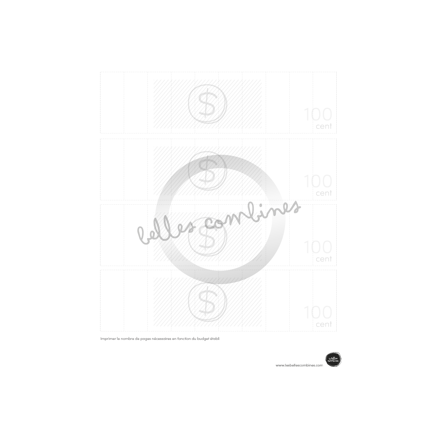 Notre budget pour la relâche