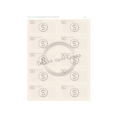 Notre budget pour la relâche