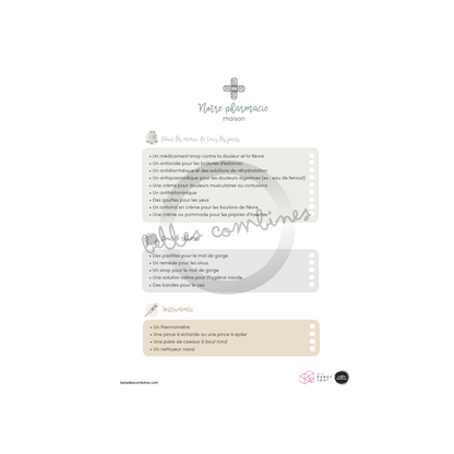 Notre pharmacie maison