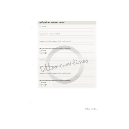 Outil de résolution de problèmes