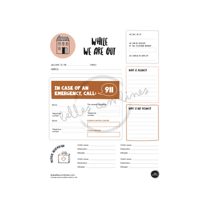 English version of the document to print While we are out made by Les Belles Combines