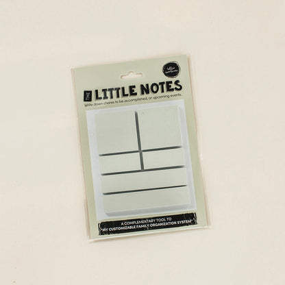 English version of the mustard sticky little notes by Les Belles Combines