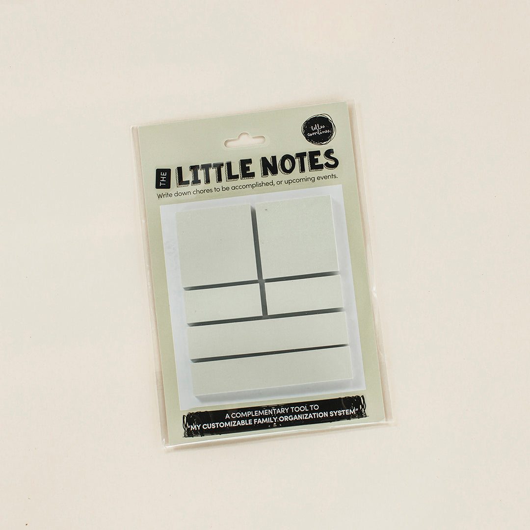 English version of the mustard sticky little notes by Les Belles Combines
