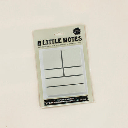 English version of the mustard sticky little notes by Les Belles Combines