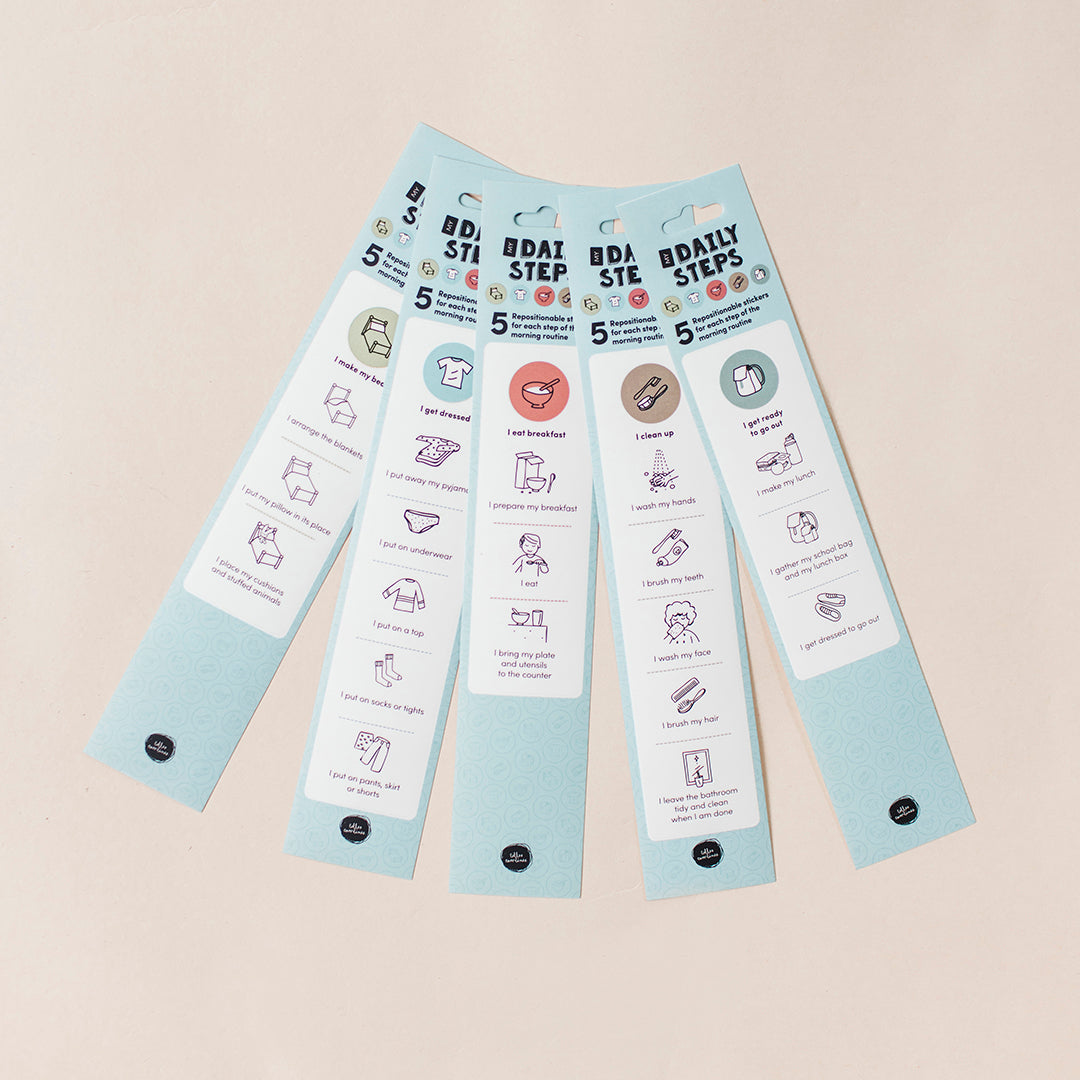 English version of the morning routine daily steps Les Belles Combines